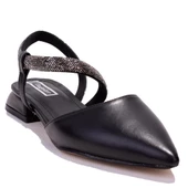 Dagoster DZA07-36503811C Siyah Klasik Topuklu Kadın Ayakkabı - 1