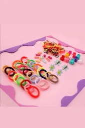 Okul Seti Çocuk Saç Tokası Seti - 1