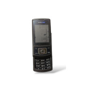 Samsung S3500 Kasa Samsung S3500 Uyumlu Siyah Renk Orta Kasa Ön Arka Kapak Tuş Takımı - 2