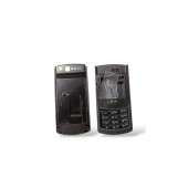 Samsung S3500 Kasa Samsung S3500 Uyumlu Siyah Renk Orta Kasa Ön Arka Kapak Tuş Takımı - 3