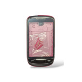 Samsung S3850 Kasa Samsung S3850 Corby 2 Uyumlu Pembe Renk Orta Kasa Ön Arka Kapak Tuş Takımı - 1