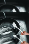 Çok Amaçlı Silikon Bulaşık Yıkama & Lavabo Temizleme & Mutfak Tezgahı Temizleme Fırçası - 3
