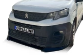 Peugeot Partner Ön Tampon Lip Piano Black 2018-2022 Arası - 1
