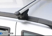 Universal Gri Ara Atkı Bold Bar 97-119cm - 4