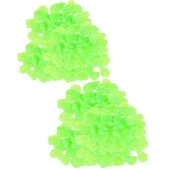 BUFFER® Gece Karanlıkta Işık Vererek Parlayan Dekoratif Çakıl Taşları - 10