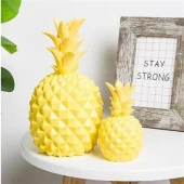 BUFFER® Ananas Şeklinde Desenli Büyük Boy Pilli Masa ve Gece Lambası - 2