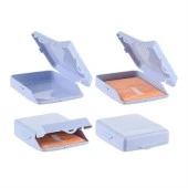 BUFFER® Çanta İçi Hijyenik Gizli Kilit Kapaklı Ped Saklama Taşıma Kutusu - 7