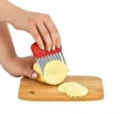 Pratik Kolay Patates Meyve Ve Sebze Dilimleyici Doğrama Bıçağı - 3