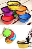 BUFFER® Katlanabilir Kedi Köpek Mama ve Su Kabı Köpek Oyuncağı - 3
