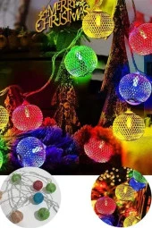 BUFFER® Parti ve Özel Gün Dekorasyonu Top Led Kandil Şeklinde Aydınlatma - 3