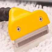 BUFFER® 10 cm Kedi Köpek Tarağı Fırçası Tüy Alıcı Toplayıcı Tarak Fırça - 7