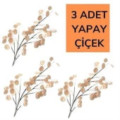 Buffer® 100 Cm Dekoratif Dallı Sedef Ağacı Çiçeği Yapay Sahte Süs Bitkisi - 10