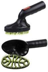 BUFFER® Süpürgeye Takılabilir Ergonomik Kedi Köpek Tüy Tarama Fırçası - 5