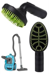 BUFFER® Süpürgeye Takılabilir Ergonomik Kedi Köpek Tüy Tarama Fırçası - 6