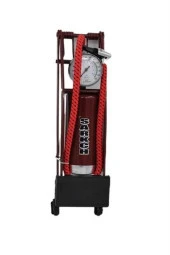 BUFFER® Basınç Göstergeli Ayak Pompası Araba Bisiklet Motor Lastik Pompası - 12
