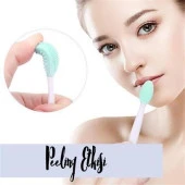 BUFFER® 2 Adet Dudak Fırçası Peeling Etkili Gözenek Siyah Nokta Temizleyici Akne Giderici Çift Yönl - 4