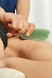 BUFFER® Çift Taraflı 2li Cilt Yüz Masaj Aleti Jade Roller Yeşim Taşı Seti - 7