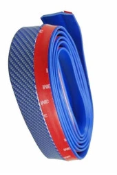 BUFFER® Mavi 2,5 Metre Araba Oto Ön Tampon Koruyucu Kauçuk Pratik Tampon Şerit Bant Döşeme Kiti - 3