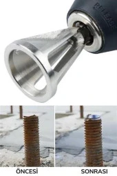 BUFFER® Çapak Alma Harici Çapak Alıcı Paslanmaz Çelik Çapak Kaldırma Cıvata Çapak Alma Matkap Ucu - 4