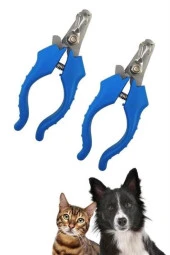 BUFFER® Evcil Hayvan Kedi ve Köpek Paslanmaz Çelik Yaylı Tırnak Makası ve Düzeltme - 8