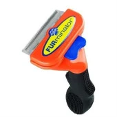 BUFFER® Uzun Tüylü Köpekler İçin Kolay Tarama Fırçası Temizlenebilir Çelik Tarak Tüy Toplayıcı Mediu - 1