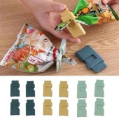 BUFFER®  6lı Hava Sızdırmaz Poşet Torba Ambalaj  Ve Paket Kıstırmalı Kapatma Klipsi - 9