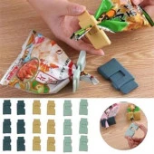 BUFFER®  6lı Hava Sızdırmaz Poşet Torba Ambalaj  Ve Paket Kıstırmalı Kapatma Klipsi - 10