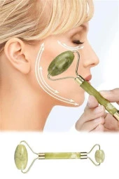 BUFFER® Yeşim Taşı Çift Taraflı Cilt Masaj Aleti - 8