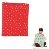 BUFFER® Kullanışlı Kemerli Yıldız Desenli Bebek Emzirme Önlüğü Örtüsü - 1