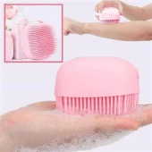 BUFFER® Yumuşak Silikon Malzemeli Esnek Jel Hazneli Masaj Fonksiyonlu Etkili Banyo Duş Kese Lifi - 8