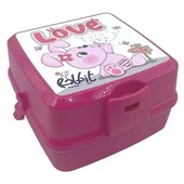 BUFFER® Kendiliğinden Kaşık Çatallı Beslenme Kutusu 4 Bölmeli Çocuk Beslenme Kabı Saklama Kutusu thumbnail 12