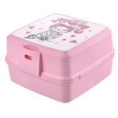 BUFFER® Kendiliğinden Kaşık Çatallı Beslenme Kutusu 4 Bölmeli Çocuk Beslenme Kabı Saklama Kutusu thumbnail 1