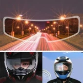 BUFFER® Buğu Önleyici Motosiklet Kaskı Vizörü Su Geçirmez Dayanıklı Çizik Koruma Lens Filmi - 2