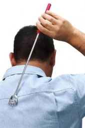 Pratik Kolay Teleskopik Metal Sırt Kaşıma Kaşağı Aleti Aparatı - 7