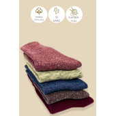 Termal Erkek Havlu Patik Çorap 5'li Set (5 ÇİFT) - 3