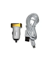 PDAteknoloji Lightning 2.1A Araç Şarj Cihazı DL-DC211B Beyaz thumbnail 2