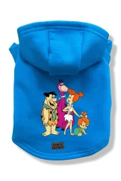 Köpek Kıyafeti Köpek Sweatshirt Hoodie Köpek Ürünleri Kedi Kıyafeti - Çakmaktaş Ailesi - 1