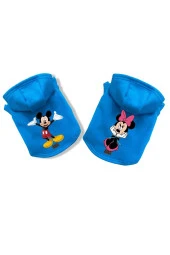 Köpek Kıyafeti Köpek Sweatshirt Hoodie Köpek Ürünleri Kedi Kıyafeti - Mickey ve Minnie İkili Ürün - 1