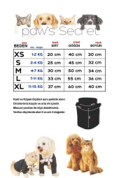 Kedi Köpek Kıyafeti Sweatshirt Kıskananlar Oldu - Serseri Kırmızı Kombin 2'li Set - 2