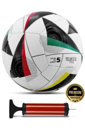 Telvesse Futbol Topu Yeni Sezon 2024 Avrupa Pompalı Sert Zemin Halı Saha Futbol Topu No:5 FT515 thumbnail 1