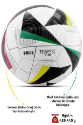 Telvesse Futbol Topu Yeni Sezon 2024 Avrupa Pompalı Sert Zemin Halı Saha Futbol Topu No:5 FT515 thumbnail 2