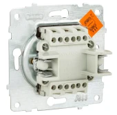 Ovivo Grano Metalik Siyah Jaluzi Anahtarı Tekli Çerçevesiz thumbnail 2