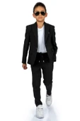 Spor Çocuk Ceket, Tişört , Jogger Pantolonlu Takım MNK5682 - 3