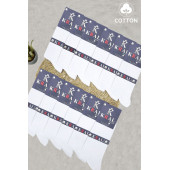 Kral 12'li Yazlık Penye Erkek Orta Uzun Çorap Parfümlü - 2