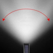 Güneş Enerjili Usb Şarjlı Bisiklet Lambası Solar Fener Ön Far Işık Aydınlatma Kornalı Mavi - 4
