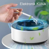 Beyaz Akıllı Küllük, Çok Fonksiyonlu Araba, Ev, Ofis Hava Temizleyici Küllük - 1