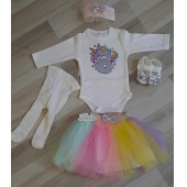 Ponpon kız mevlüt tütü seti - 6