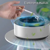 Gri Akıllı Küllük, Çok Fonksiyonlu Araba, Ev, Ofis Hava Temizleyici Küllük - 1