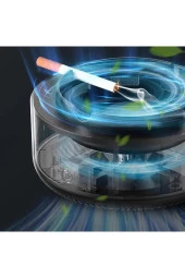 Gri Akıllı Küllük, Çok Fonksiyonlu Araba, Ev, Ofis Hava Temizleyici Küllük - 3