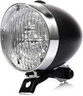 Forte Gt 2525 Bisiklet Ön Arka Retro Işık 4xAAA Pilli 360° Dönebilen Yüksek Güçlü Far - 4